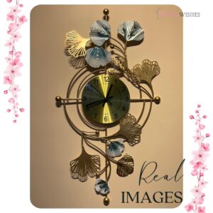 Decor Wishes Metal Wall Clock Wall Decor Clock Designer Clock Big Stylish Unique Wall Clock Decorative Wall Clock for Living Room Antique Wall Clock for Bedroom - Image 3