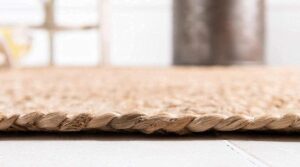 STARAR DECOR Handwoven Jute Area Rug - 2x3 ft | Natural, Durable & Braided | Perfect for Small Spaces (Jute, 2x3 Feet) - Image 6