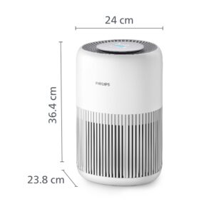 Philips AC0920 Smart Air Purifier for Home| Real Time AQI Display | Covers upto 300 sqft|Removes 99.97% of Viruses,Allergens,Dust and PM2.5 |HEPA Filter|Filter Life Upto 9000 Hrs | Ideal for Bedrooms - Image 8