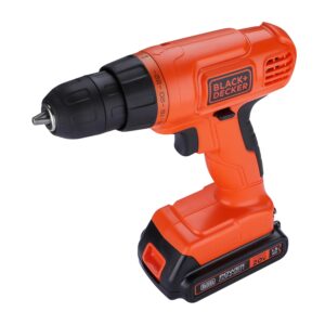 BLACK+DECKER LD120VA 20V MAX*POWERECONNECT Li-Ion Cordless Drill/Driver + 30 Pc Kit Set - Image 10