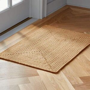 STARAR DECOR Handwoven Jute Area Rug - 2x3 ft | Natural, Durable & Braided | Perfect for Small Spaces (Jute, 2x3 Feet) - Image 2