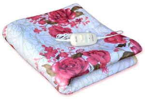 Electric Bed Warmer - Electric Blanket - Double Bed Size | Ideal for Heavy Winter | Floral Print Electric Blanket | Electric Hot Blanket 01 - Image 2