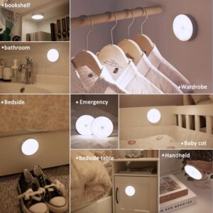 Chillyfit Motion Sensor Light for Home (Pack of 2) with USB Charging Wireless Self Adhesive LED Body Induction Lamp Sensor Light for Wardrobe Lights with Sensor Night Light for Cupboard Stairs - Image 6