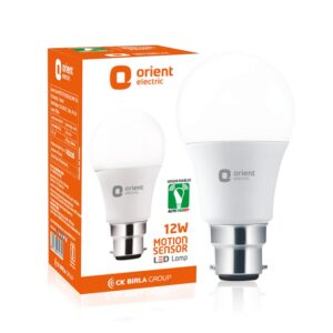 Orient Electric 12W Motion Sensor LED Bulb for Home | Radar based LED Light with Auto ON-OFF feature | Cool White, 6500K | B22d Cap | 4 kV Surge Protection | 1 Year Replacement Warranty | Pack of 1 - Image 2