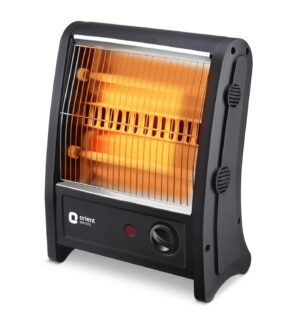 Orient Electric Quartz Room Heater | 800 W Low Power Consumption | Tip-over Protection | 2 Heating Rods for Quick Heating | Cool Touch Body | 1 Year Warranty, Black - Image 2