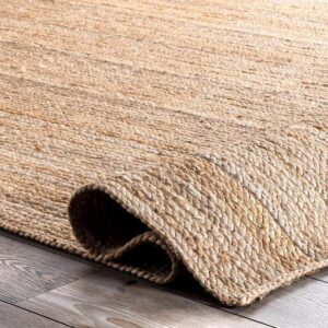 STARAR DECOR Handwoven Jute Area Rug - 2x3 ft | Natural, Durable & Braided | Perfect for Small Spaces (Jute, 2x3 Feet) - Image 7