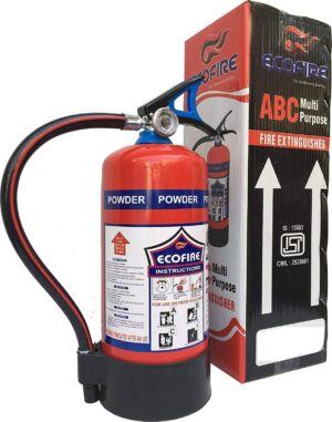 Eco Fire Abc Powder Type 6 Kg Fire Extinguisher (Red and Black) - Image 6