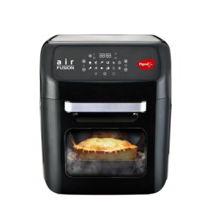 Pigeon by Stovekraft Air Fryer Oven 12L | 1800W | 2-in-1 Appliance - AirfryerOTG | Digital Touchscreen | 9 Preset Menu | Air Fry, Bake, Broil, Toast, Defrost (Black) | With Rotisserie | 7 Accessories - Image 2