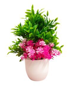 Dekorly Artificial Potted Plants, 8 Pack Artificial Plastic Eucalyptus Plants Small Indoor Potted Houseplants, Small Faux Plants for Home Decor Bathroom Office Farmhouse (Multi-B) - Image 7
