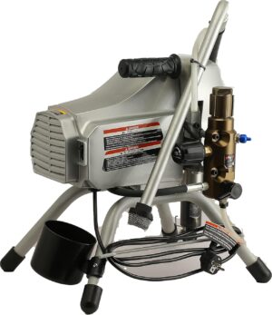 iBELL APS2130 Airless Paint Sprayer with Powerful 840W Motor, Max Pressure 22.7MPa/3300psi, 2.1L/Min Flow Rate and 15M High Pressure Hose (Multicolor) | Corded Electric - Image 4