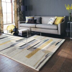 Brite Rugs Yellow Wool Handmade Tufted Carpet for Living Room Bedroom Drawing Room Hall and Floor Color Yellow Size 3 X 5 Feet - Image 5