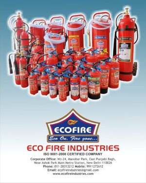 Eco Fire Abc Powder Type 6 Kg Fire Extinguisher (Red and Black) - Image 8