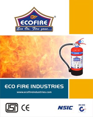 Eco Fire Abc Powder Type 6 Kg Fire Extinguisher (Red and Black) - Image 4