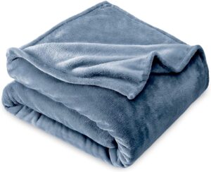 VAS COLLECTIONS® Premium Plush Single Blanket | 300 GSM Lightweight Cozy Soft for Bed, Sofa, Couch, Travel & Camping| 150x220 cm or 60X86 inches | New - Image 2