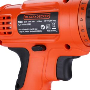 BLACK+DECKER LD120VA 20V MAX*POWERECONNECT Li-Ion Cordless Drill/Driver + 30 Pc Kit Set - Image 14