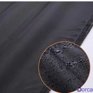 Dorca Air Fryer Dust Cover for .INALSA. Air Fryer 4.2 ltr- Heavy Duty Heat-Resistant, Waterproof Nylon Fabric Dust Protective Air Fryer Cover Case - Black - Image 5