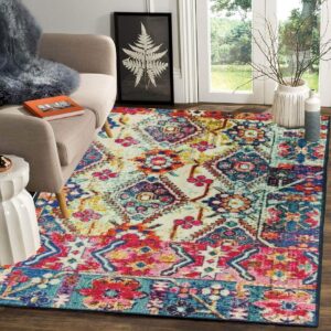 Status Contract 5 X 7 Feet Multi Printed Vintage Persian Carpet Rug Runner For Bedroom/Living Area/Home With Anti Slip Backing, 55 centimeters - Image 2