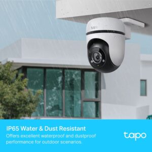 TP-Link Tapo C500 Outdoor Pan/Tilt Home Security WiFi Smart Camera | 2MP 1080p Full HD Live View | 360° Visual Coverage | Night Vision | Support Alexa and Google Assistant | 2-Way Audio - Image 8