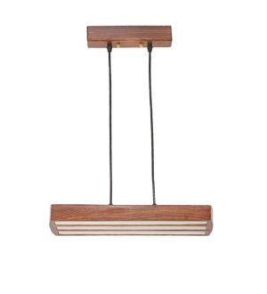 Green House Handmade Sheesham Wood Hanging Pendant Ceiling Light | 27W Warm White LED | Luxurious Home Decor | Bedroom, Living Room, Dining Room, Kitchen, Hallway - Image 7