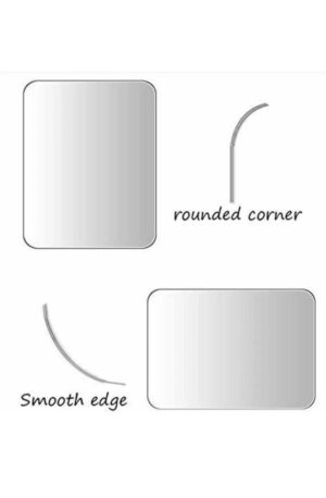 windowera No Drill Require Mirror, Easy Stick Mirror (Unframed, Wall Mount, Rectangular, Clear) - Image 3