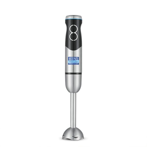 KENT SS Hand Blender 450W | Variable Speed Control | Turbo Switch For Fast Blending | Detachable Shaft For Easy Cleaning | Hot & Cold Blending | Low Noise Dc Motor - Stainless Steel, 450 Watts, Silver - Image 2