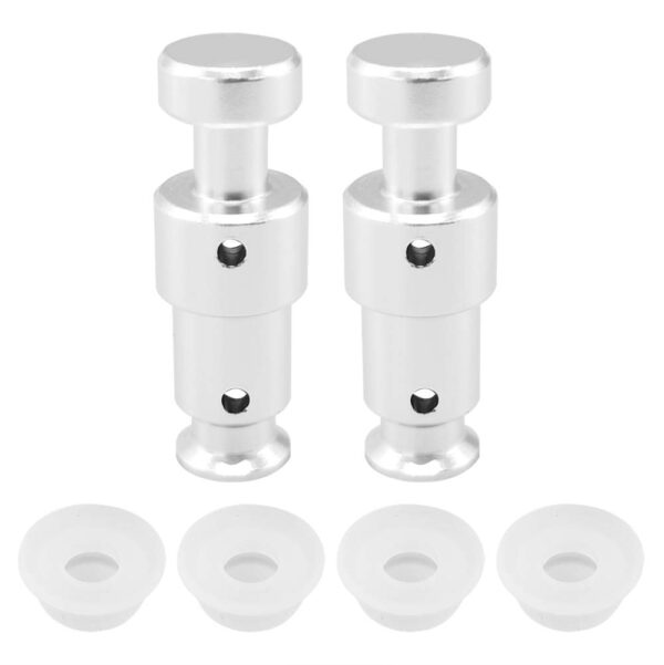 Alamic Replacement Float Valve for Instant Pot Duo 3, 5, 6 Qt, Duo Plus 3, 6 Qt, Ultra 3, 6, 8 Qt, Lux 3 Qt - 2 Float Valves 4 Silicone Caps - Image 2