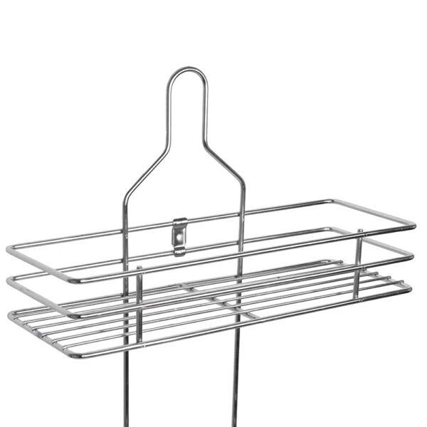 Nirgun Empex Stainless Steel 3 Tier Bathroom Storage Shelf Hanging Rack Shower Caddy Holder Organizer Metal Chrome Plated Storage for Shampoo Conditioner... - Image 6