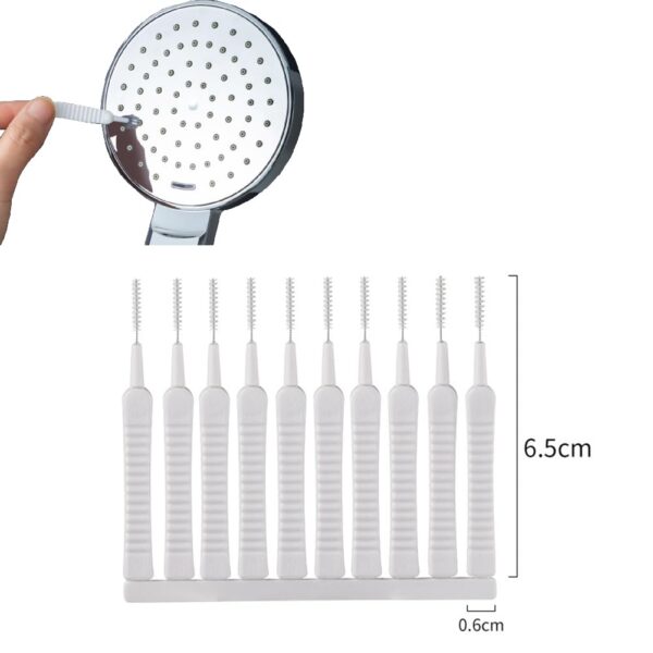 20PCS Shower Nozzle Cleaning Brush,Shower Cleaner Pin Brush,Mini Gap Cleaning Brush be Suitable for Shower Nozzle,Cell Phone, Headphone Socket - Image 4