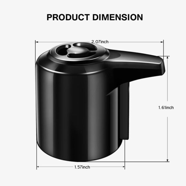 Steam Release Valve Handle Replacement for Instant Pot Duo/Duo Plus 3, 5, 6 and 8 Quart, Mini 3 Qt, Duo50 5 Qt, Duo/Duo Plus 60 6 Qt, and Duo/Duo Plus 80 8 Qt - Image 6