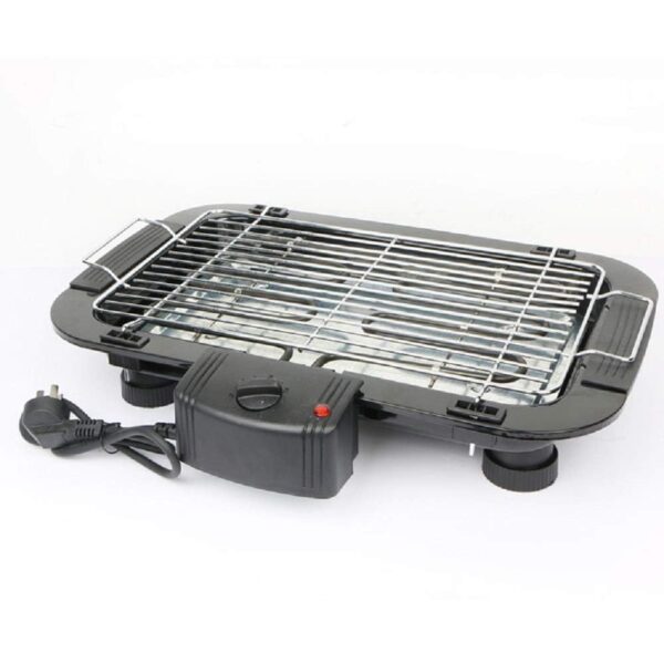 Harions Electric Barbecue Grill 2000W Tandoori Maker Adjustable Temperature Control Indoor Smokeless Barbeque Grill (Black46 x 36 x 5 cm) - Image 8