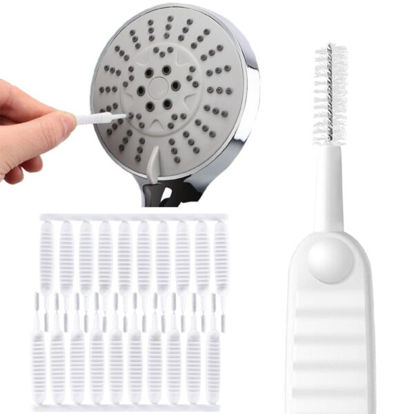 Hodaqe Shower Head Cleaning Brush for Small Hole,Multifunctional Shower Head Cleaner Tool Anti Showerhead Cleaning Brushes Picks for Household Bathroom (20 Pcs) - Image 2