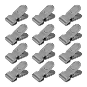 Zureni Heavy Duty Clothes Pins Multipurpose Tight Grip Laundry Clips with Springs Air-Drying Clothing Pin Set for Balcony & Outdoor Use- (Pack of 12, Random Color) - Image 2