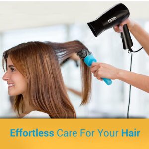 Nova NHP 8100 Silky Shine 1200 Watts Hot and Cold Foldable Hair Dryer- Black - Image 8