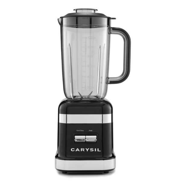 Carysil Blender | Juicer, Mixer, Grinder, Smoothie Maker | Heavy Duty ABS Body | 220 V Power with 1.2L Blender Jar | Variable Speed Control | Black Finish - Image 2