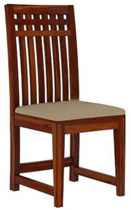 AADITYA WOODS Solid Sheesham Wood 4 Seater Dining Table Set with Chairs & Bench for Living Room Home Wooden Dining Table Set for Office Restaurant Modern Dining Room Set-45x30x30inch (ad-Honey4s) - Image 7