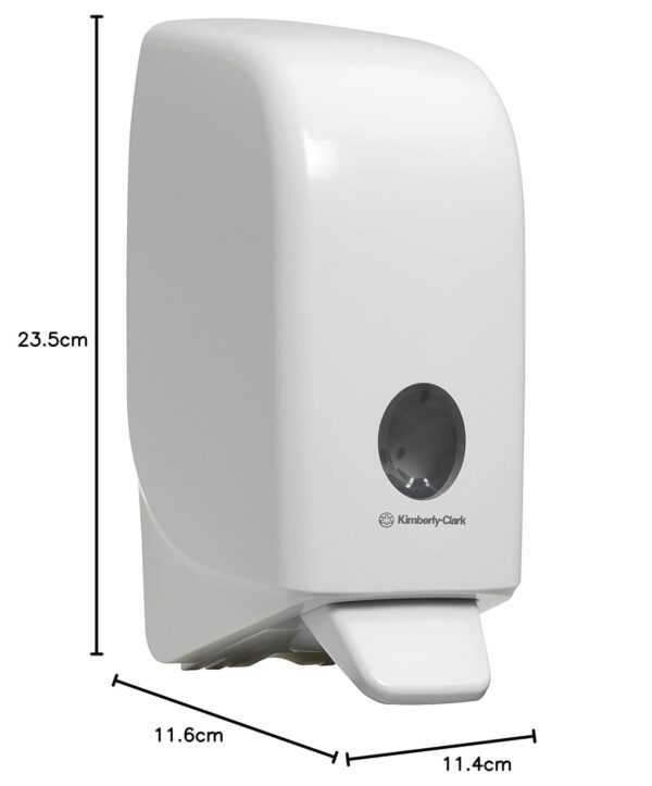 Kimberly-Clark Professional® Aquarius® Handwash/Foam Soap/Sanitiser Dispenser Combo with Scott® Luxury Foam Soap Refill (1L) (69480B) - Image 10