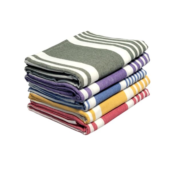 Yaanthiv's Premium Bath Towels, Pack of 5 Cotton Towel Combo (Standard, 5), 300 GSM, 78 CM X 154 CM, Washable and Quick Dry Towels/Washable and Quick Dry Towels/Light Weight, Fast Absorbing - Image 2