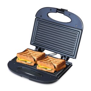 Bajaj New SWX 400 Sandwich Grill Toaster (2 Slice), Black - Image 2