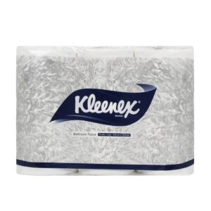 Kleenex 60047 2 ply Toilet Paper Tissue Roll, 6 Rolls, 160 Pulls/Roll (Total 960 Sheets) - Image 2
