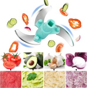 Emergity Plastic Manual Vegetable Chopper for Kitchen, Vegetable Cutter for Kitchen, Onion Cutter, Onion Chopper (Multi Colour) (450 ml) - Image 3