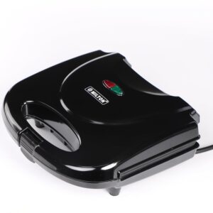 MILTON Express 800 Watt Grill Sandwich Maker | Electric Toaster Griller Sandwich Maker | Non Stick Coating Grill Plates | Power Indicators | 1 Year Warranty | Black - Image 3