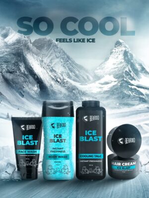 Beardo Ice Blast Body Wash For Men 200ml | Refreshing Menthol Cooling Instant Icy Cool Freshness Body Wash | Shower Gel For Summer Heat | For Skin Dryness - Image 7