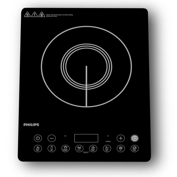 Philips HD4995/00 2100W Induction cooktop with soft touch panel | 11 Preset Menus | 3yrs warranty on coil - Image 2