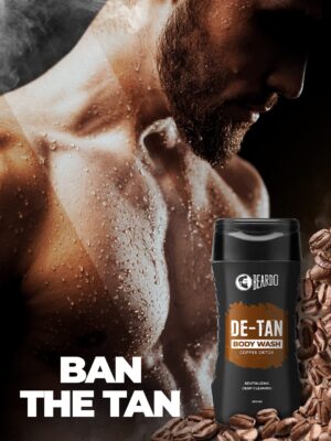 Beardo De-Tan Body Wash for Men, 200ml | Tan Removal and Caffeine Body Wash | Detan With Coffee & Aloe Extracts | For Body & Face | Refreshing Fragrance - Image 3
