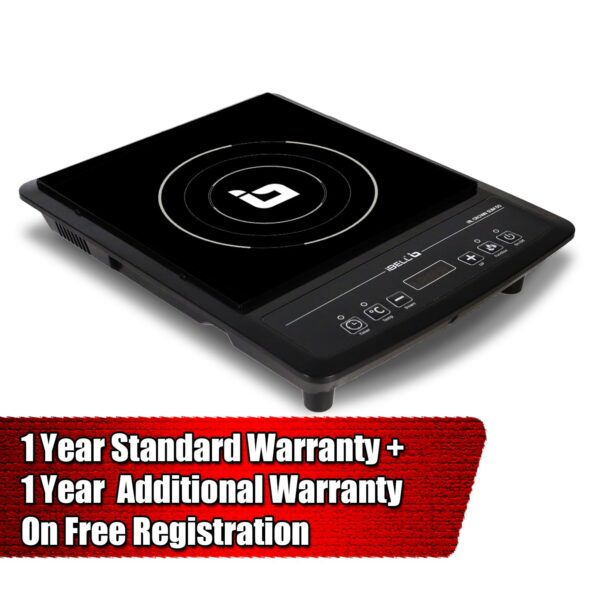 iBELL CROWN SLIM50 Induction Cooktop, 2000W, Auto Shut-Off, Overheat Protection (Black) - Image 3