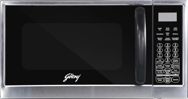 Godrej 30 L Convection Microwave Oven With Rotisserie, Stainless Steel Cavity, Dual Grill Technology and 375 Instacook Menus (GME 530 CR1 SZ, Black) - Image 8