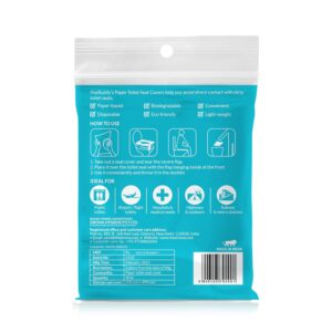 PEE BUDDY Disposable Toilet Seat Covers - 20 Sheets | No Direct Contact with Unhygienic Seats | Easy To Dispose | Nature Friendly | Must Have for Women and Men - Image 10