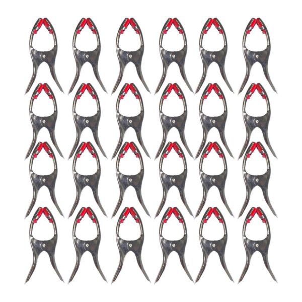 Hazel Stainless Steel Clips for Clothes Drying | Cloth Clips for Drying Clothes, 24 pcs - Image 2