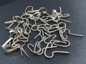 FAPBADRI Metal Hook for Curtain Channel/Track (100) - Image 2