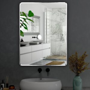 Plantex Frameless Mirror for Bedroom/Bathroom/Dressing Room/Living Room/Entryway/Wall - Rectangle Shape (18 X 24 Inch) - Image 2